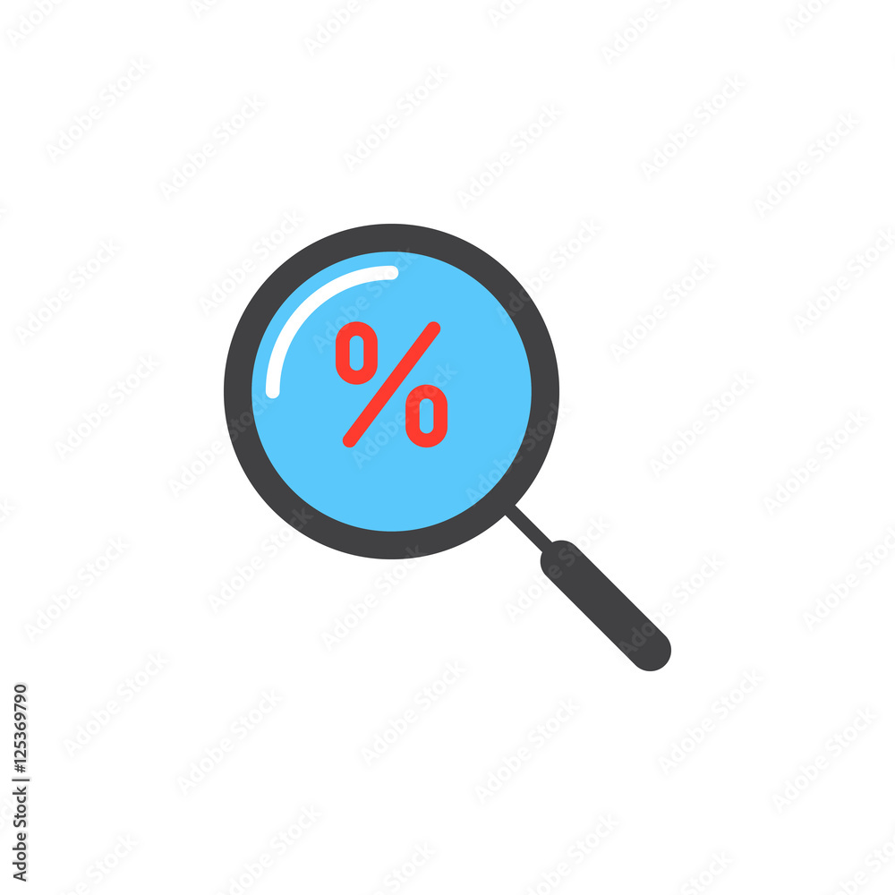 best offer search icon vector, filled flat sign, solid colorful pictogram isolated on white, logo illustration best offer search icon vector, filled flat sign, solid colorful pictogram isolated on white, logo illustration