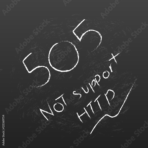 Vectors Abstract background 505 connection error