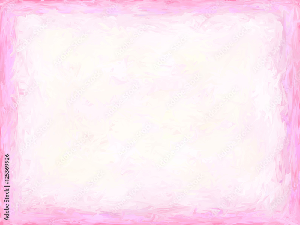 Fundo algodão branco sobre base rosa desfocada