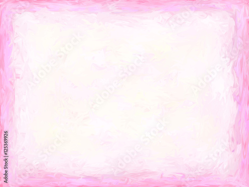 Fundo algodão branco sobre base rosa desfocada
