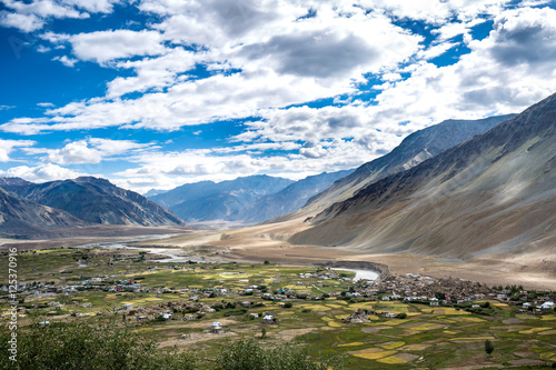 Little valley in Zanskar photo