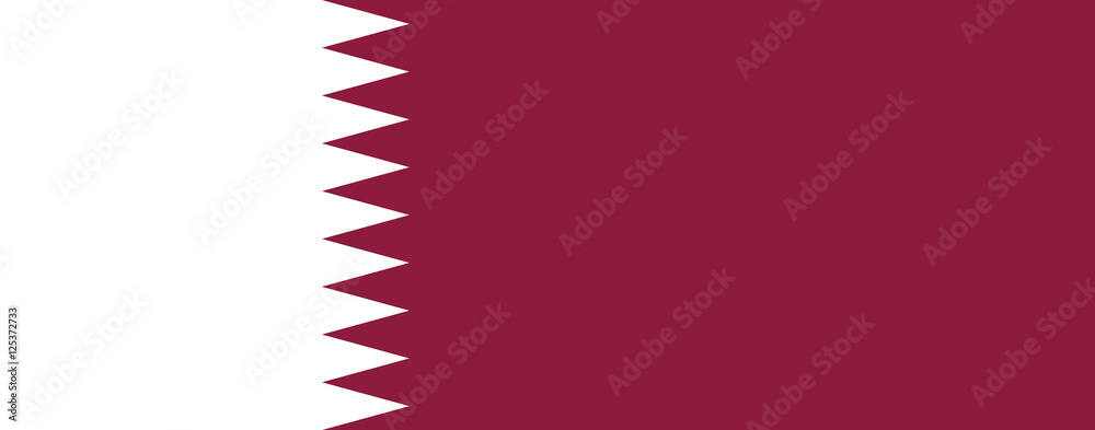 Official vector flag of Qatar . State of Qatar . Official vector flag of Qatar . State of Qatar .