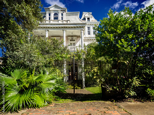 Old Abandon House 1 on St. Charles Ave New Orleans photo