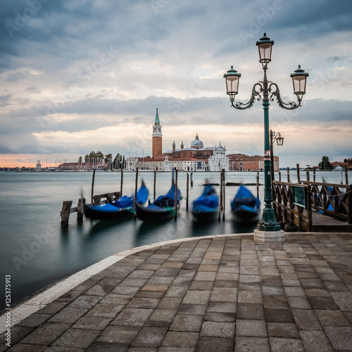 Gondolas in Venice © daskleineatelier
