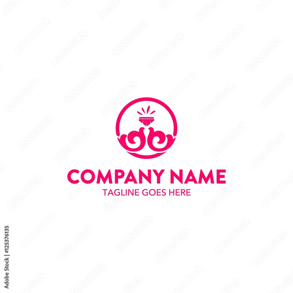 Wedding Logo Template Wedding Logo Template