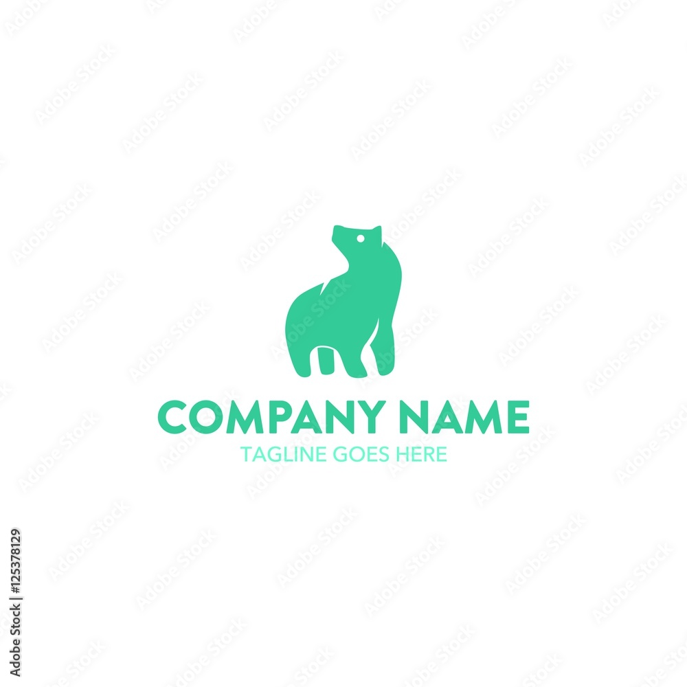 Bear Logo Template Bear Logo Template
