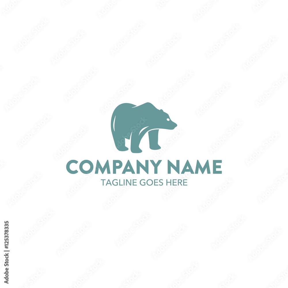 Bear Logo Template Bear Logo Template
