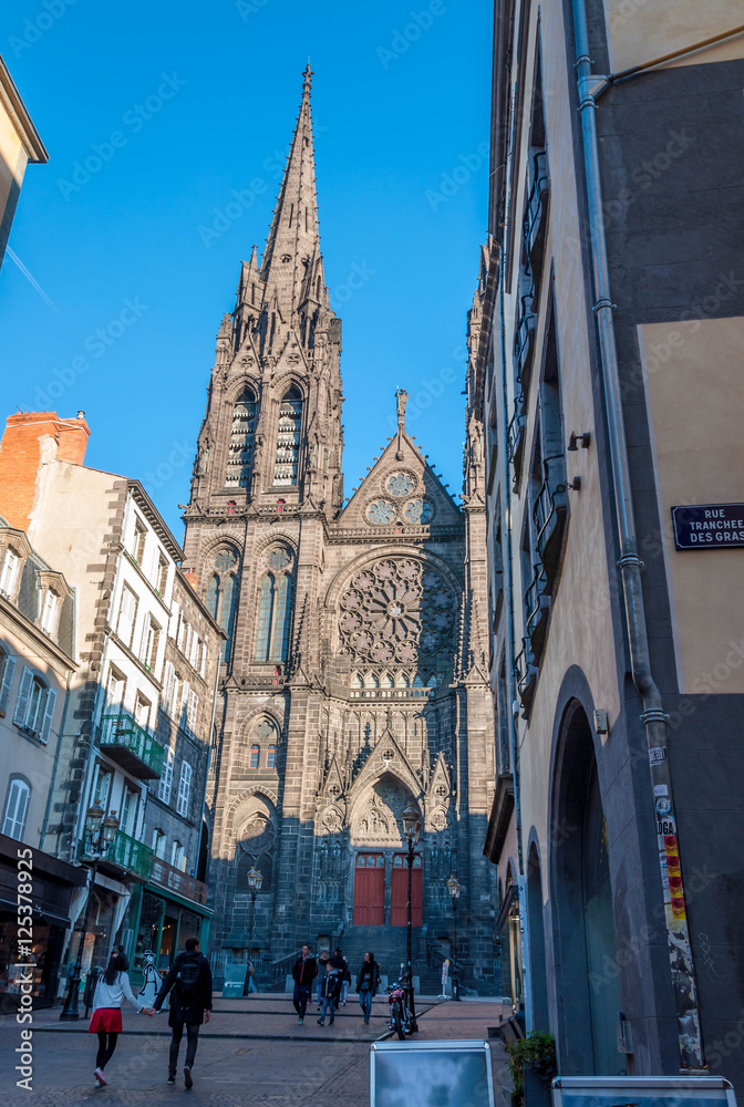 Cathédrale Notre Dame de Clermont Ferrand Stock Photo Adobe Stock