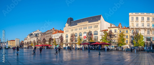 Quadro su tela Place de Jaude à Clermont Ferrand