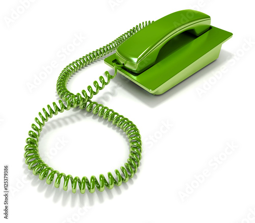 Green phone receiver