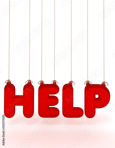 Help hanging from strings