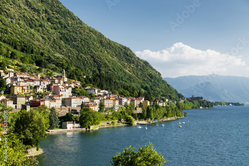 Dorio (Lecco) and the lake of Como