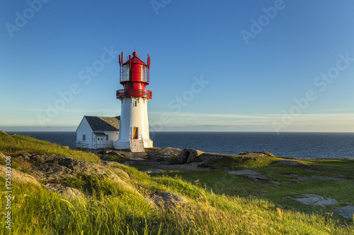 Norway, Vest-Agder, lighthouse Cape Lindesnes photo