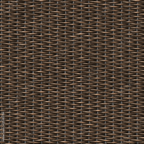 Natural Wicker Horizontal Background Or Texture, Close Up, Copy Space. Seamless pattern design