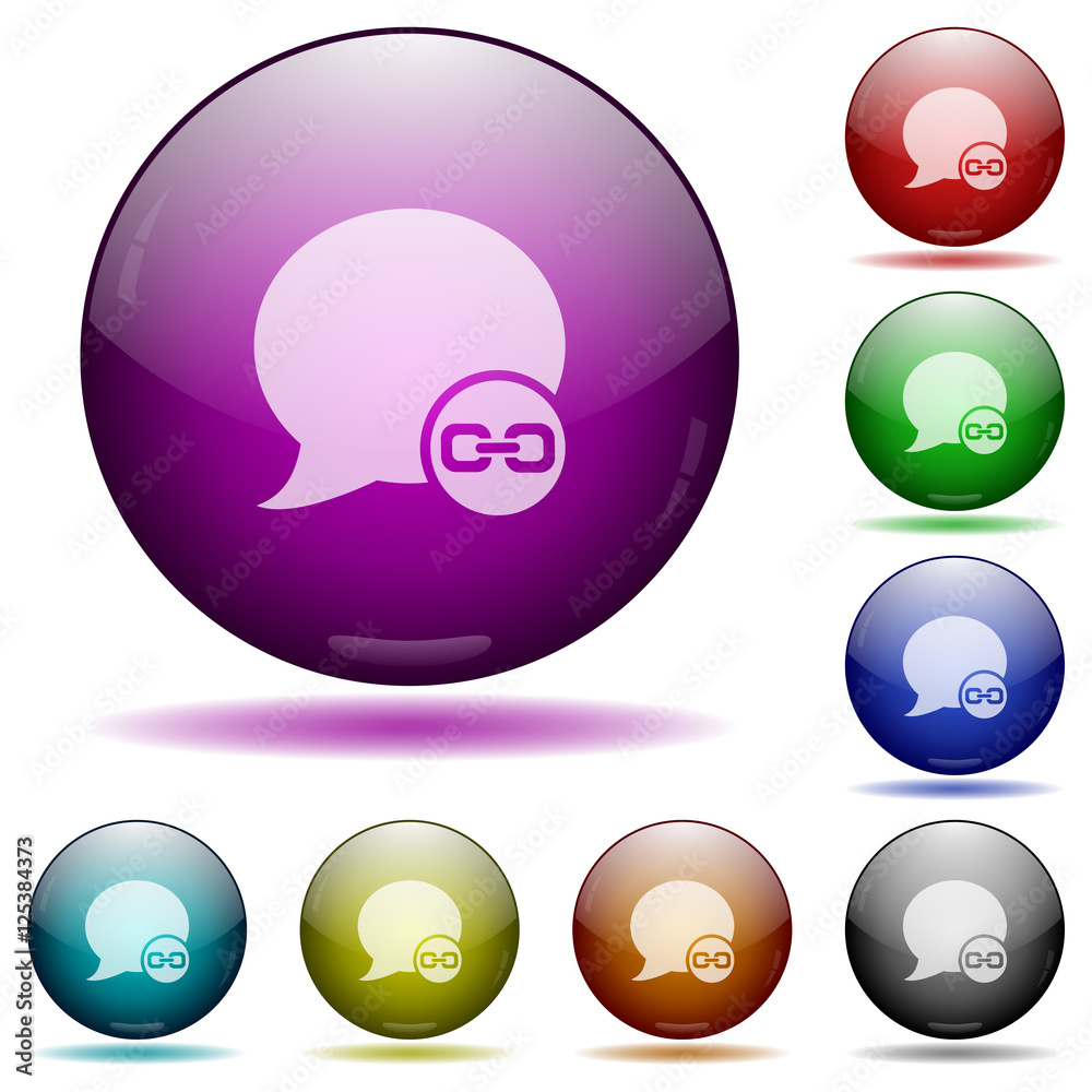 Blog comment attachment glass sphere buttons Blog comment attachment glass sphere buttons