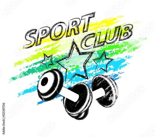  sports and fitness club logo