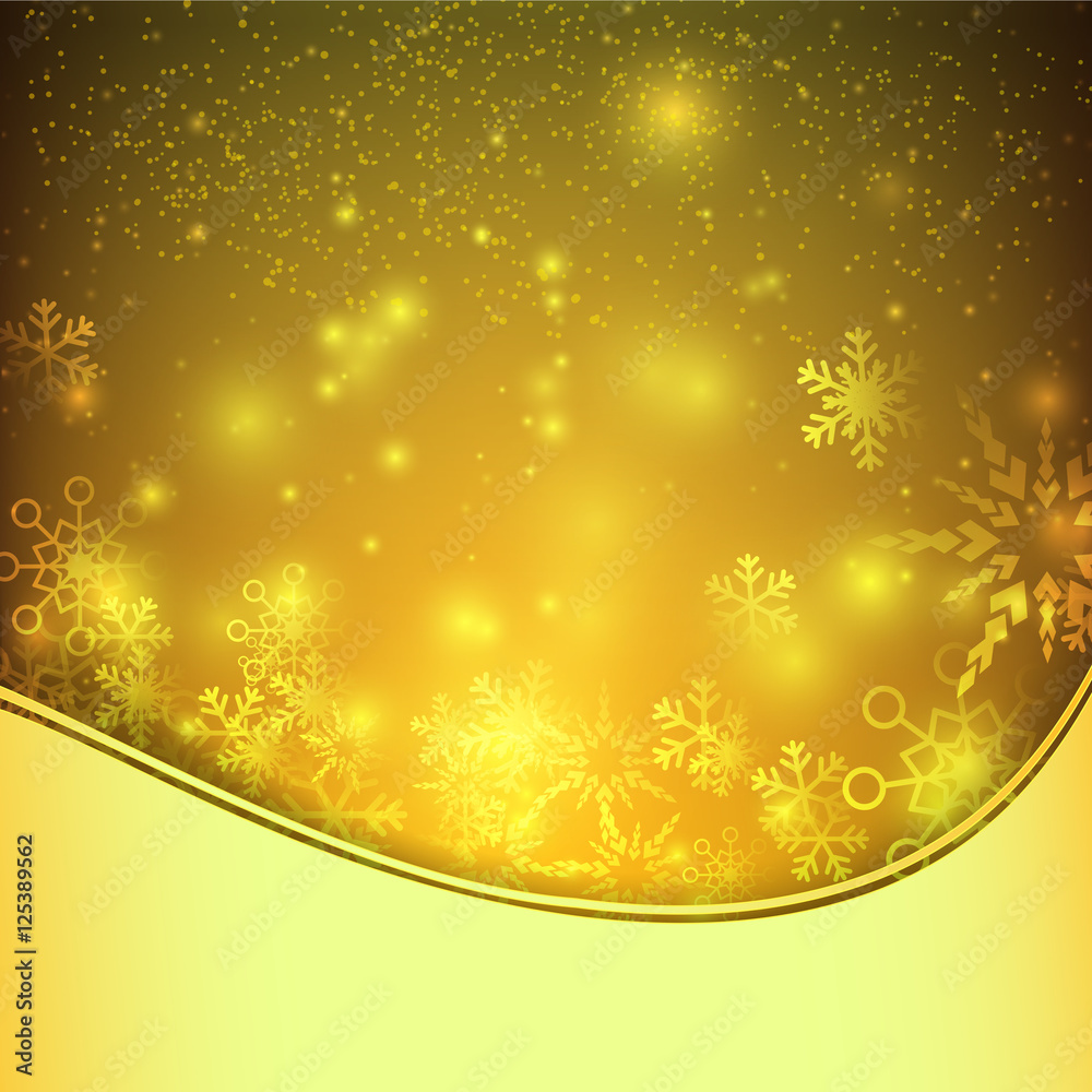 Snow fall with bokeh and lighting element abstract background ve Snow fall with bokeh and lighting element abstract background ve