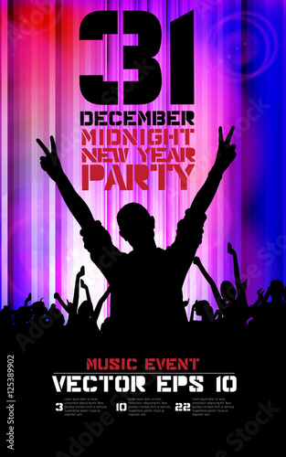 Music event illustration