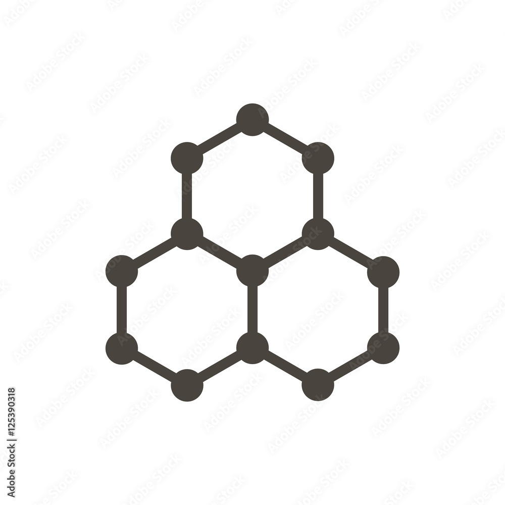 Chemistry formula icon vector Chemistry formula icon vector