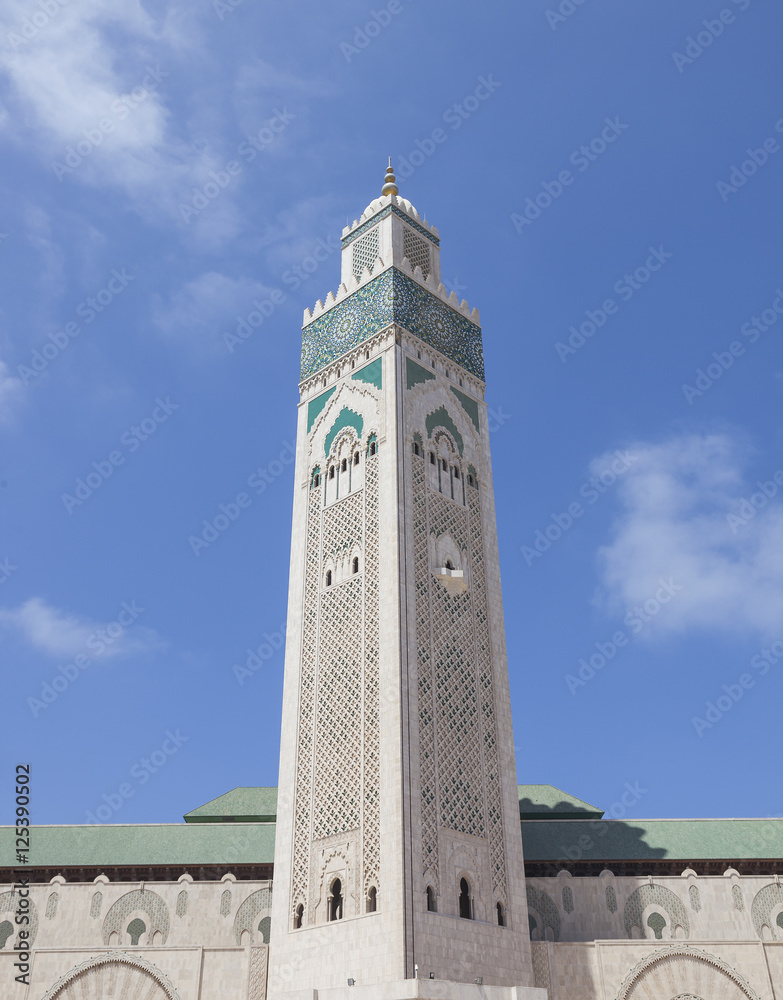 Mosque Hassan II in Casablanca