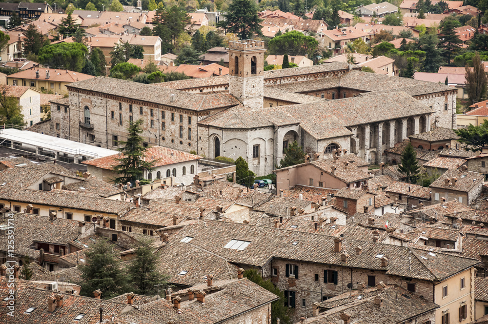 view of Gubbio