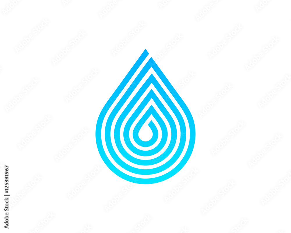 Water Maze Logo Design Template Element Water Maze Logo Design Template Element
