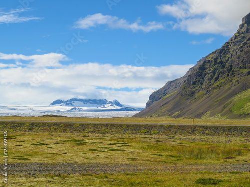 Caldera in the distance