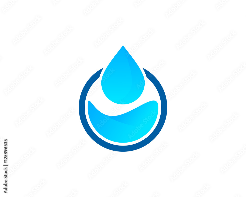 Water System Logo Design Template Element Water System Logo Design Template Element