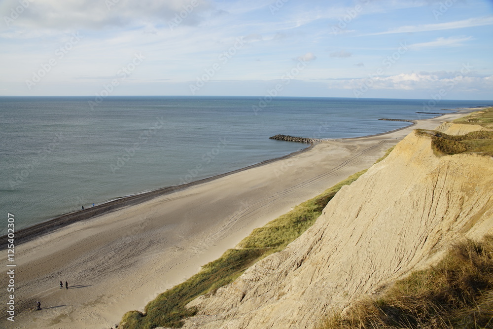 Steilküste in Dänemark