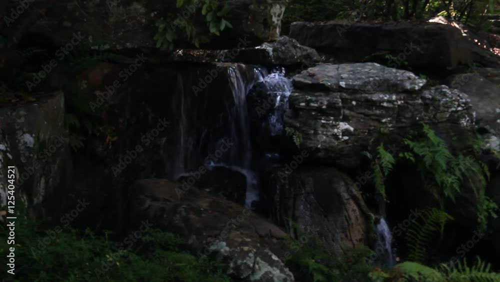 Water falls and flowing water through rocks in Arkansas. Water falls and flowing water through rocks in Arkansas.