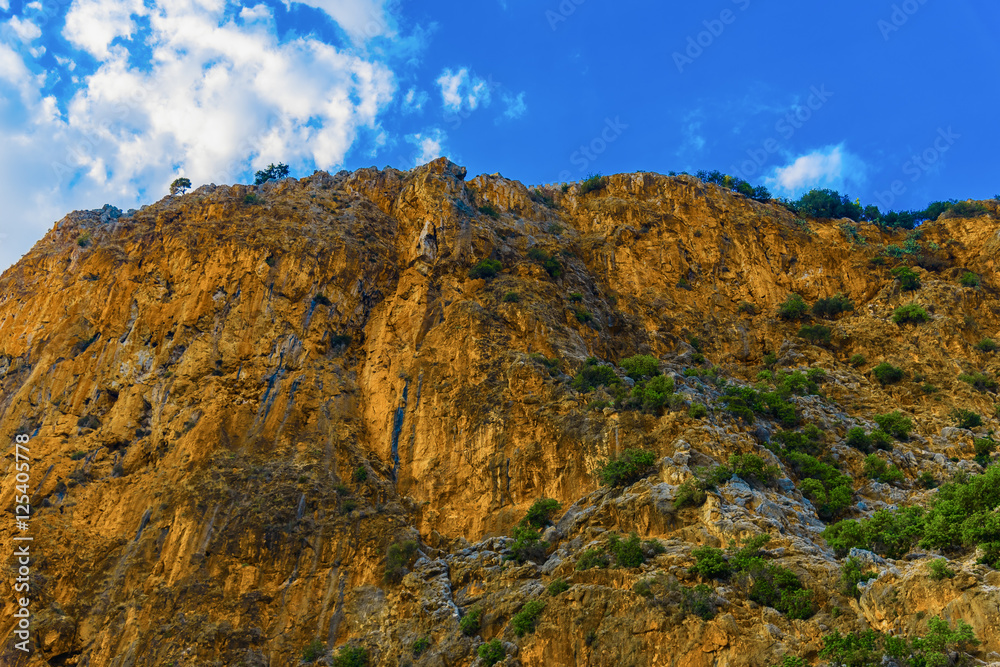 View on rocky mountain
