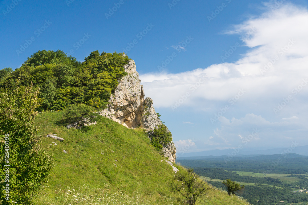Fototapeta premium Rock Cizinci. Russia, Krasnodar Krai