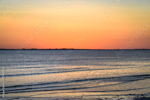 Sunset over Sanibel Island Florida