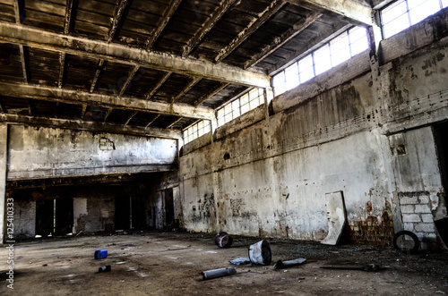 Empty hall warehouse - pusta hala magazyn