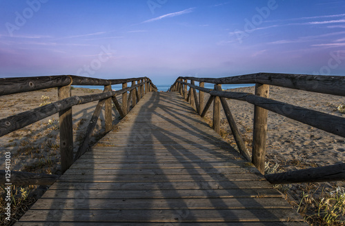 Wooden path to the beach © Deyan Georgiev