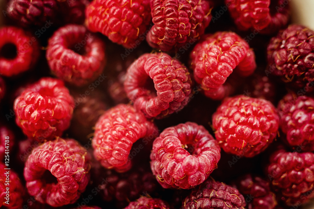 Sweet fresh raspberry fruit, summer fruit, raspberry crop, close-up , ripe raspberries Sweet fresh raspberry fruit, summer fruit, raspberry crop, close-up , ripe raspberries