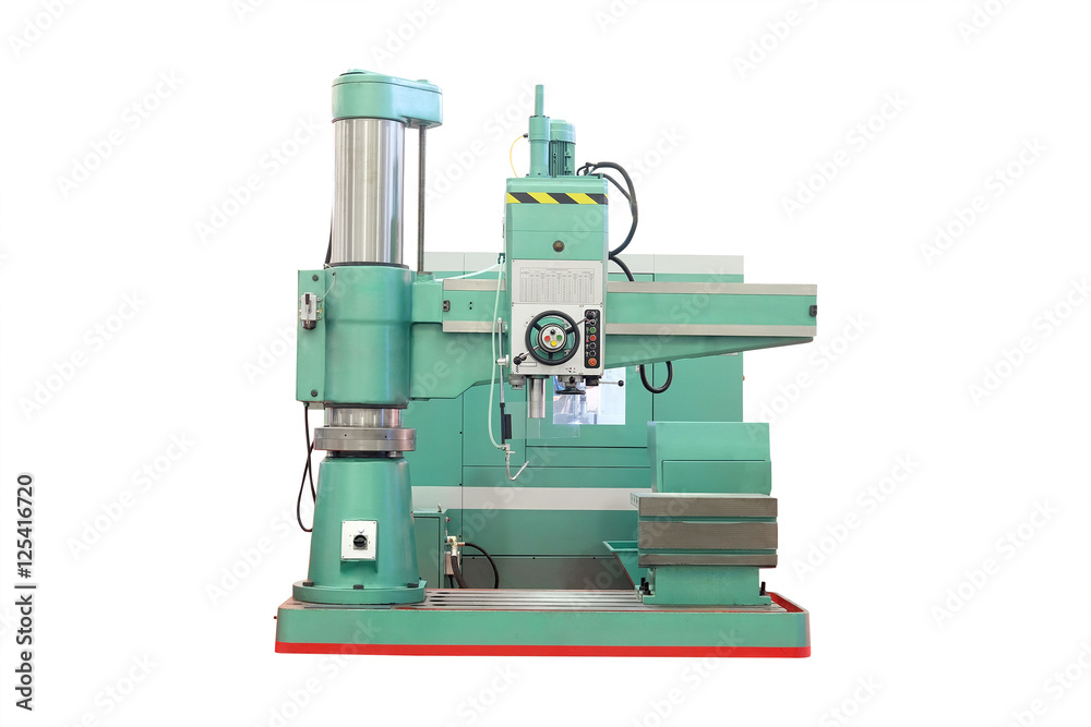 The image of an industrial machine The image of an industrial machine