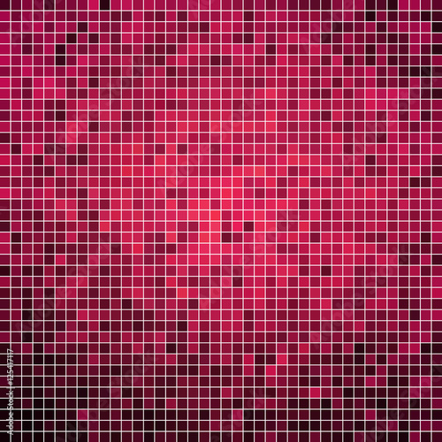 abstract vector square pixel mosaic background