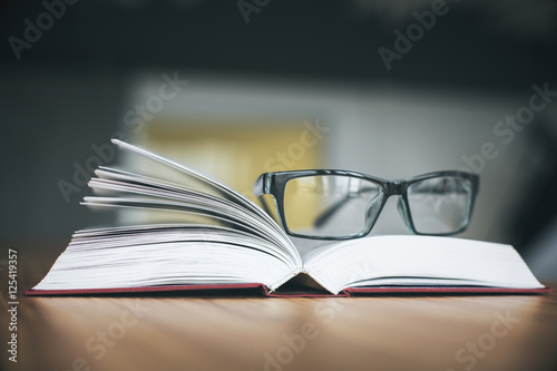 Specs and open book