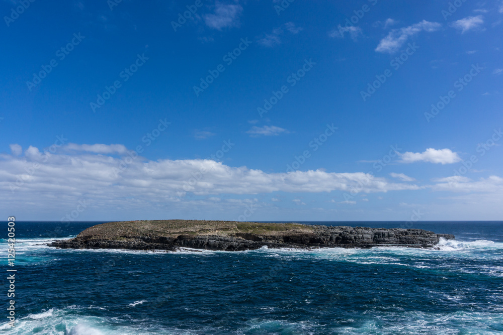Kangaroo Island Coast Line near Admiral Arch. Southern Australia