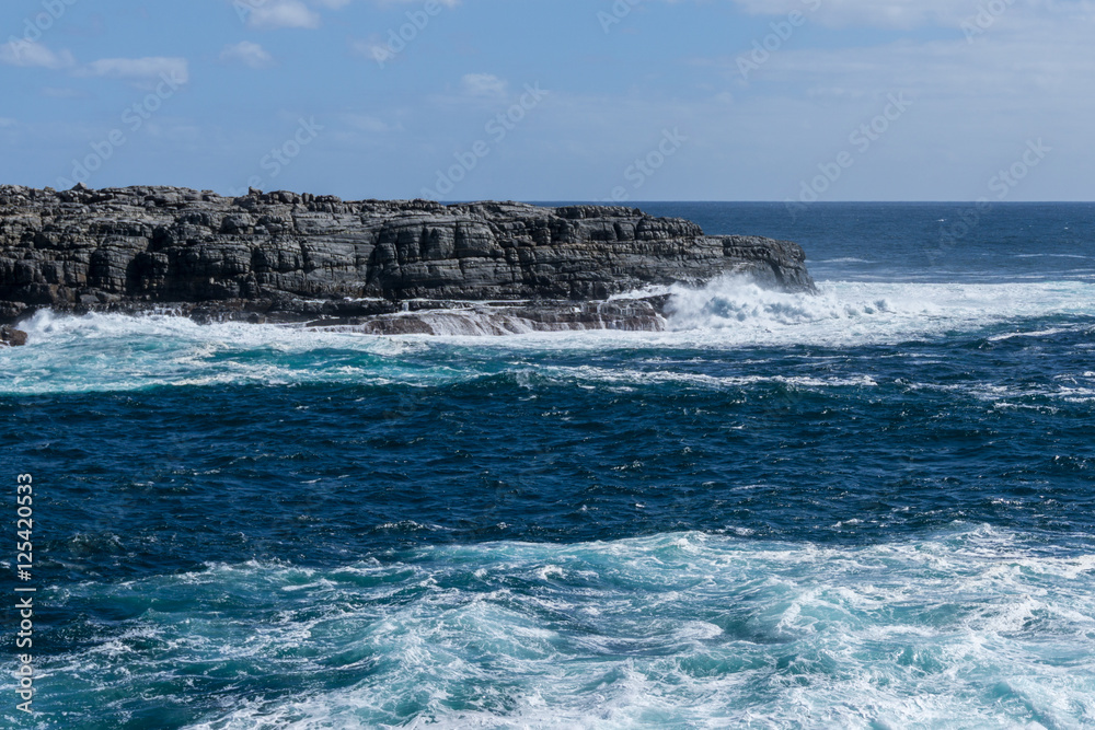 Kangaroo Island Coast Line near Admiral Arch. Southern Australia