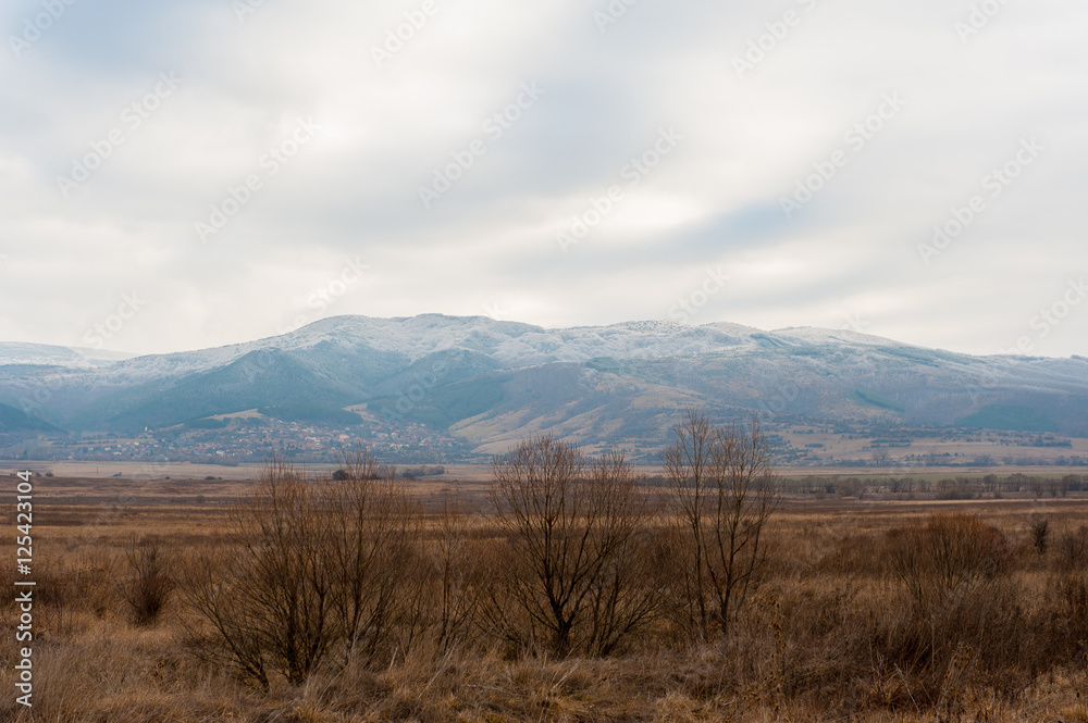 Bulgaria countryside near Koprivshtitsa in Winter