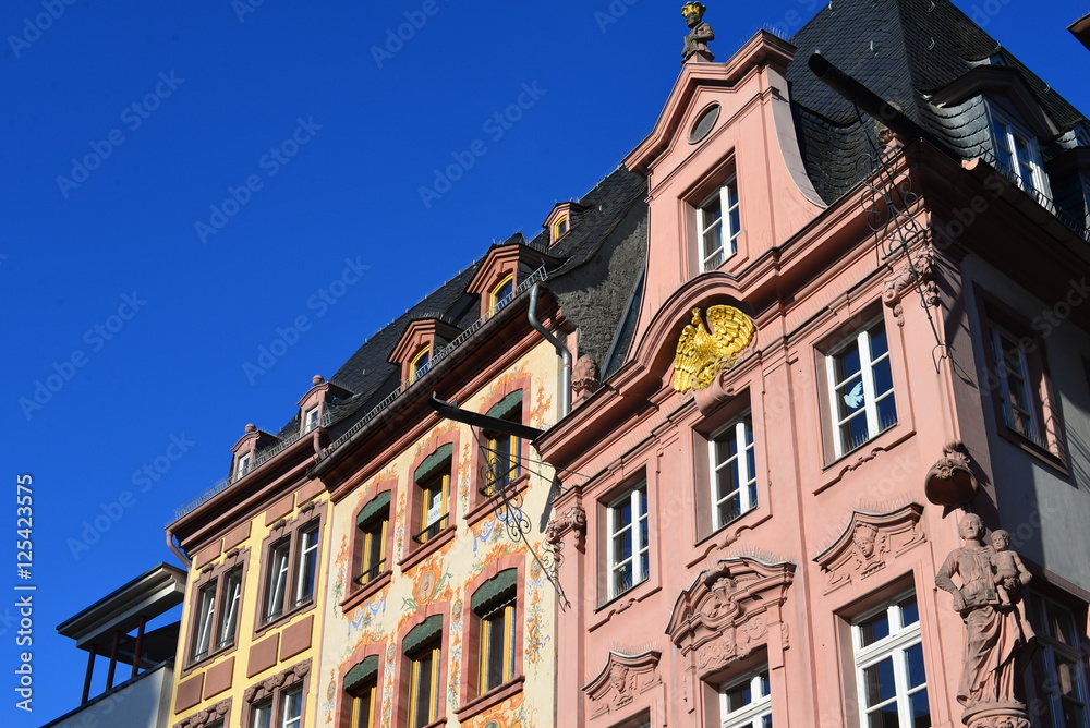 Fototapeta premium Haus zum Silberberg Mainz 