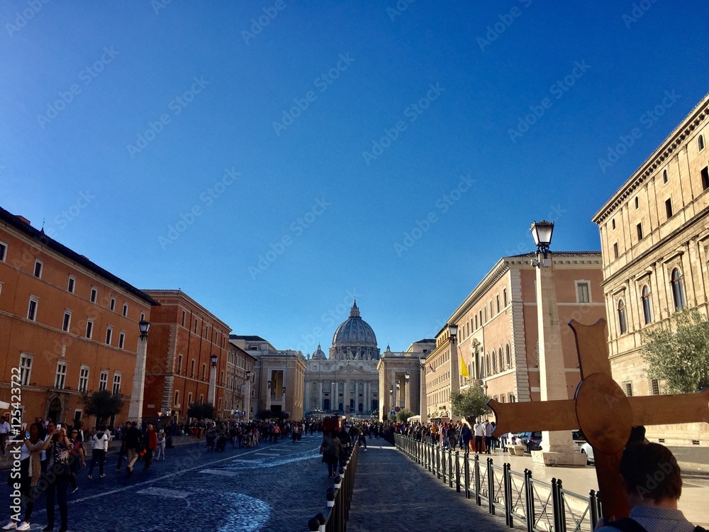 Roma, Citta' del Vaticano - Via della Conciliazione