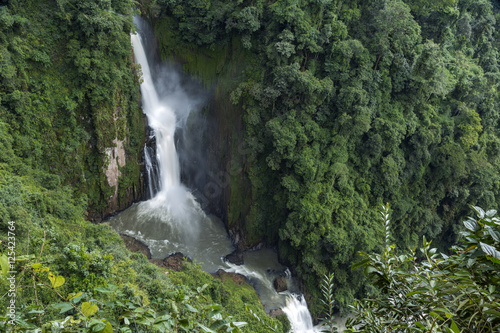 Beautiful Waterfall in Khao Yai national park of Thailand 