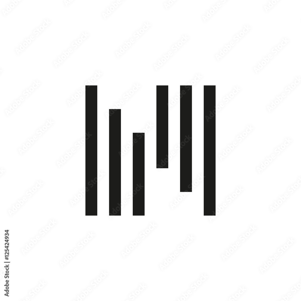 Unusual geometric letter N. Architecture vector logo. Isolated monogram. Unusual geometric letter N. Architecture vector logo. Isolated monogram.