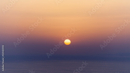 scenic sunset background sun rising