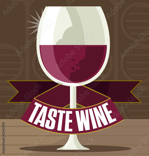 red wine glass