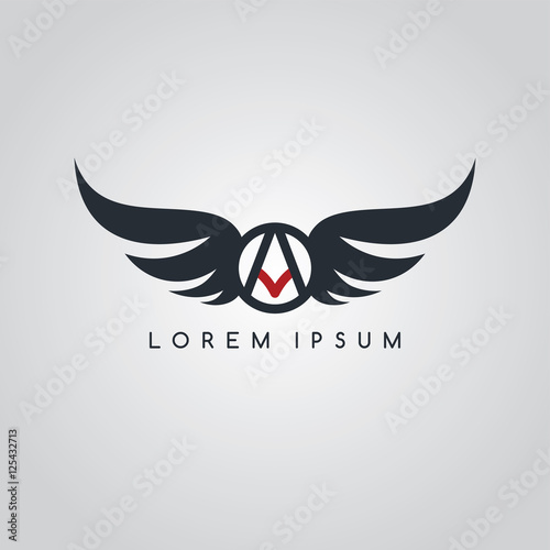 aviator symbol logo logotype theme