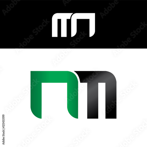 initial letter linked overlapped uppercase logo green black Free Download initial letter linked overlapped uppercase logo green black - GFXLoad